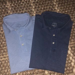 Men’s J CREW Short Sleeve Polo Shirts